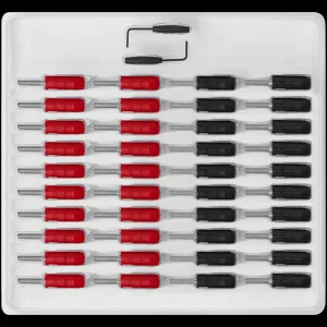 AudioQuest SureGrip 300 BFA/Banana Silver Tray of 40