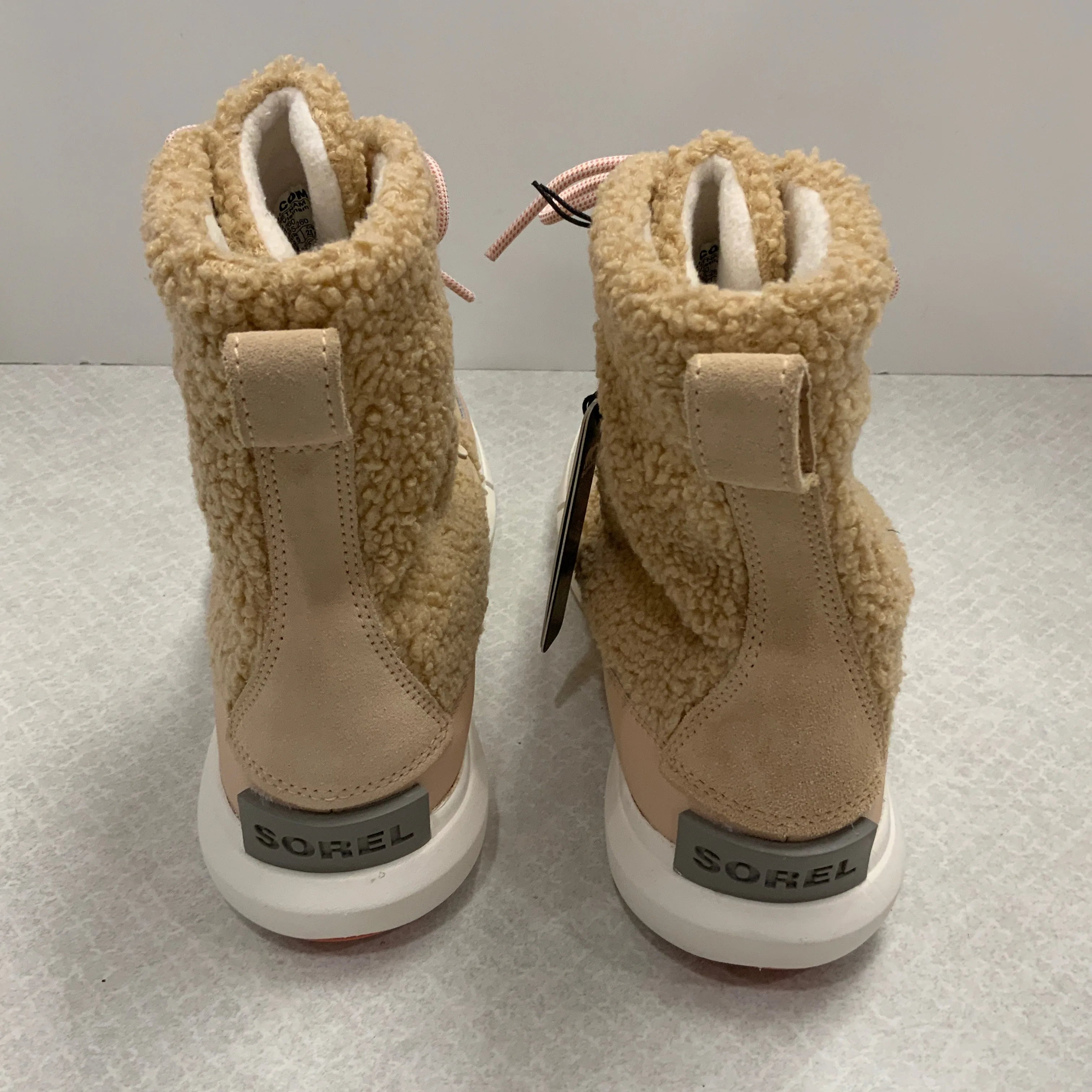 Boots Snow By Sorel In Tan, Size: 8.5