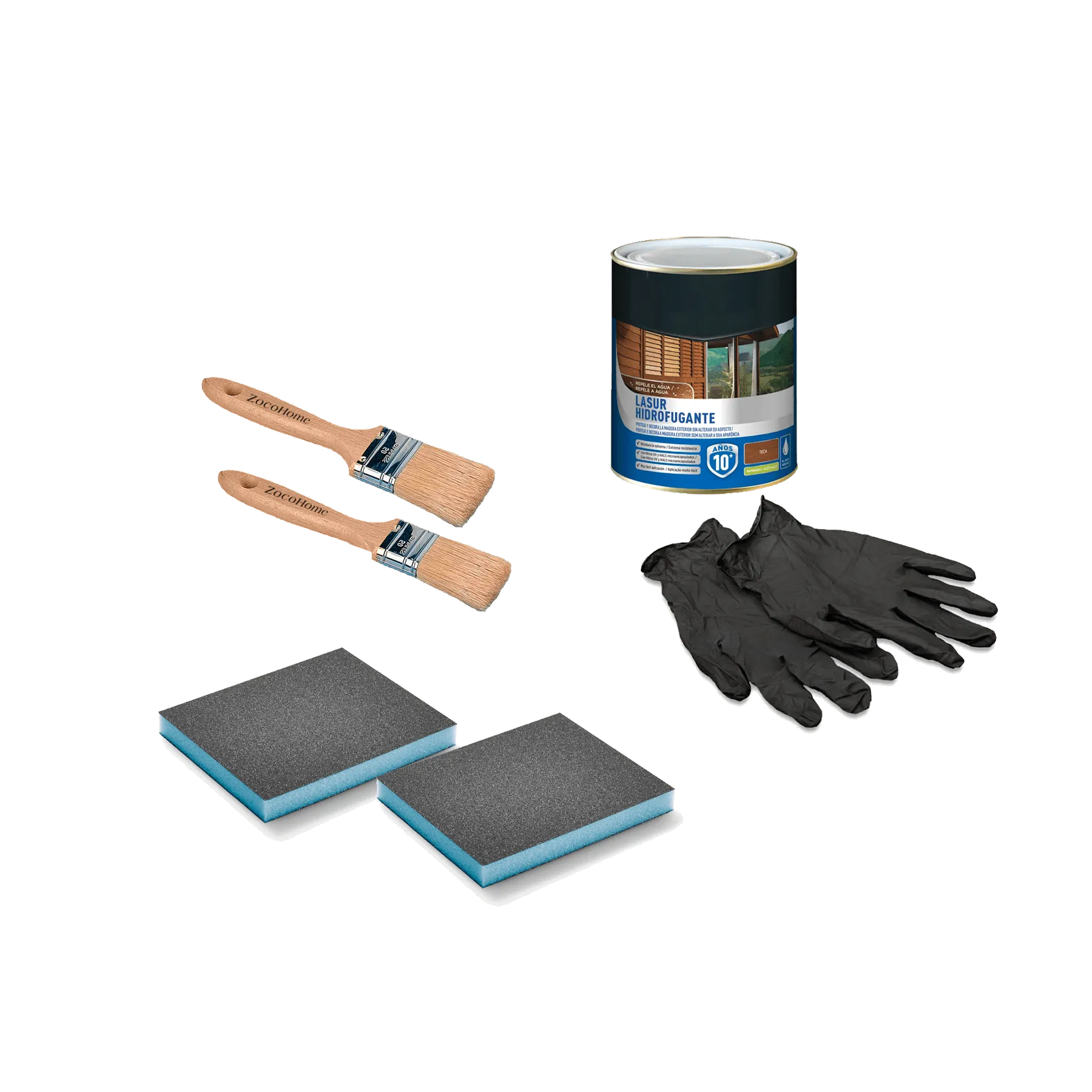 Care Kit | Natural Teak Wood