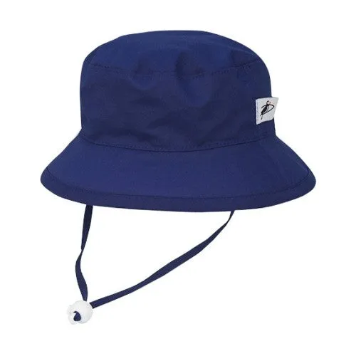 Child Sun Protection Camp Hat - Organic Cotton Solids