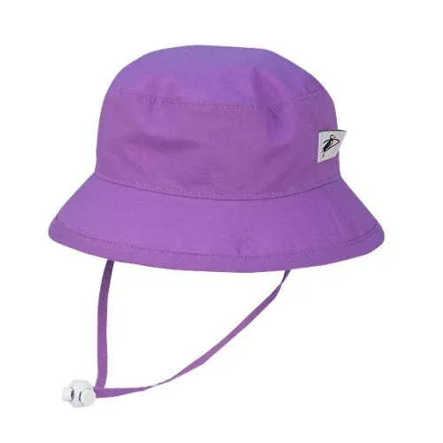 Child Sun Protection Camp Hat - Organic Cotton Solids