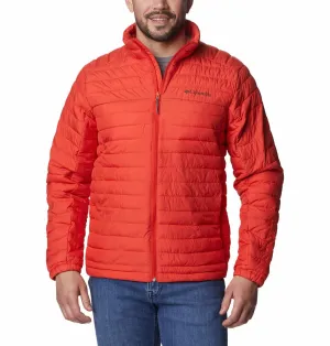 Columbia Mens Silver Falls Jacket, Spicy, L