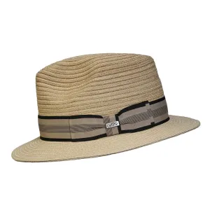 Conner Daniel Sewnbraid Paper Straw Crushable Fedora