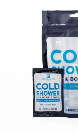 Duke Cannon Individual Cold Shower Cooling Field Towel