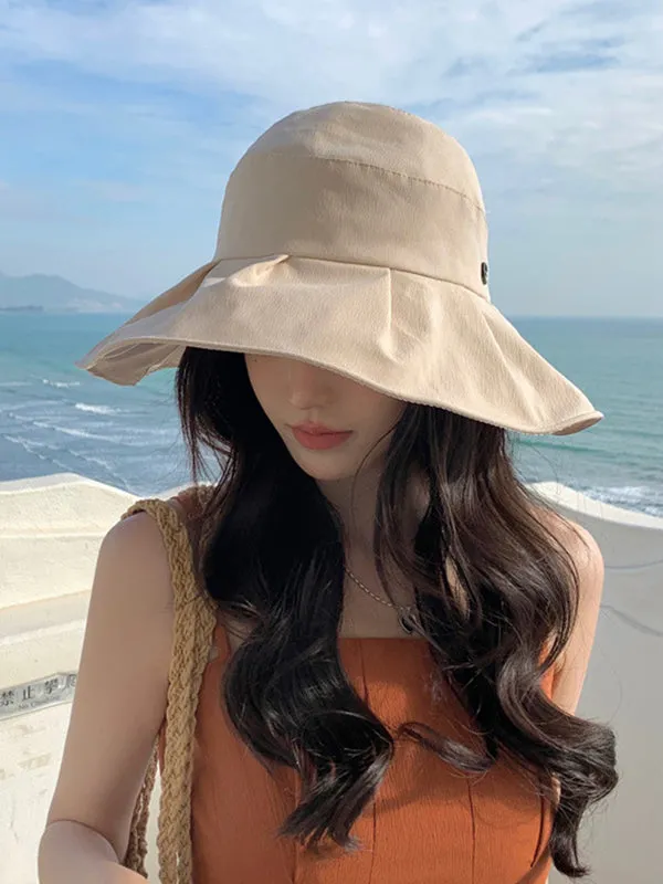 Foldable Wide Side Sun-protection Hats&Caps