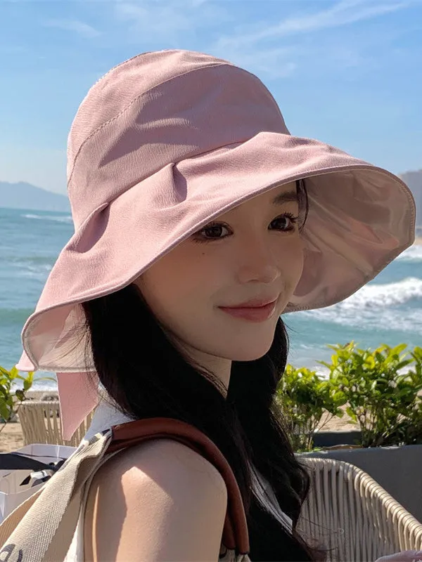 Foldable Wide Side Sun-protection Hats&Caps