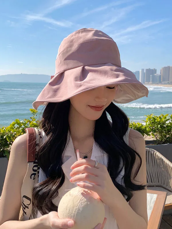 Foldable Wide Side Sun-protection Hats&Caps