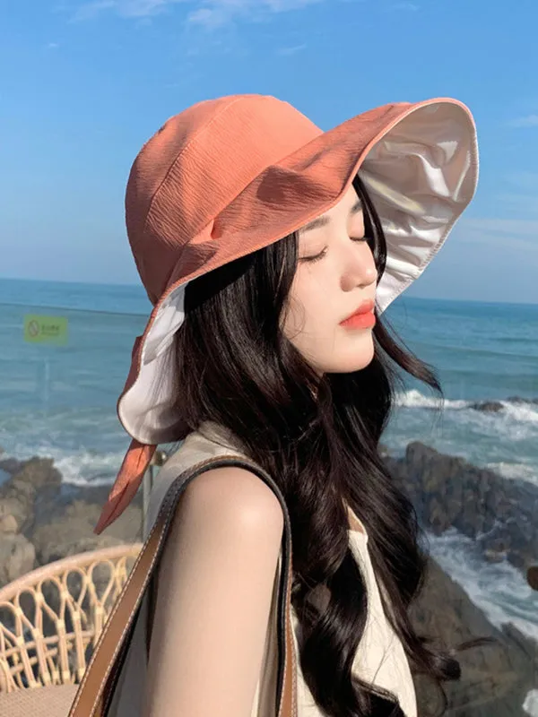 Foldable Wide Side Sun-protection Hats&Caps