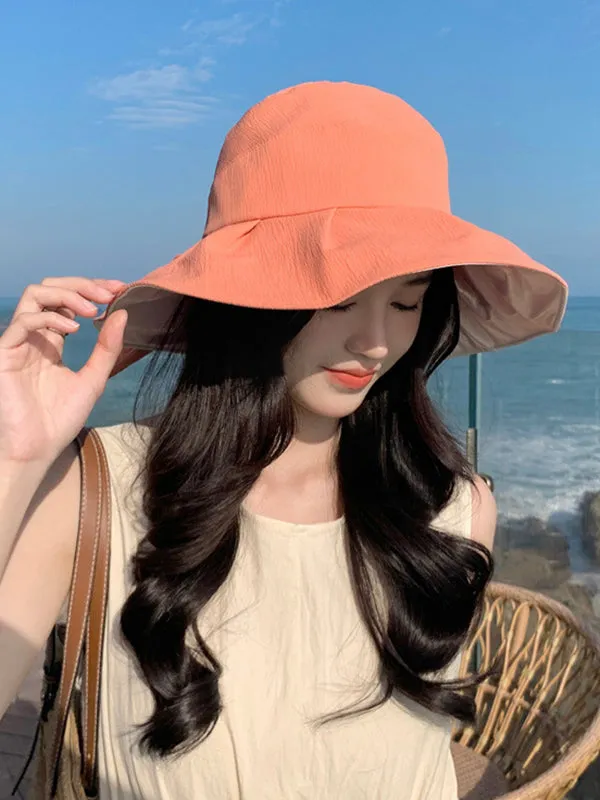 Foldable Wide Side Sun-protection Hats&Caps