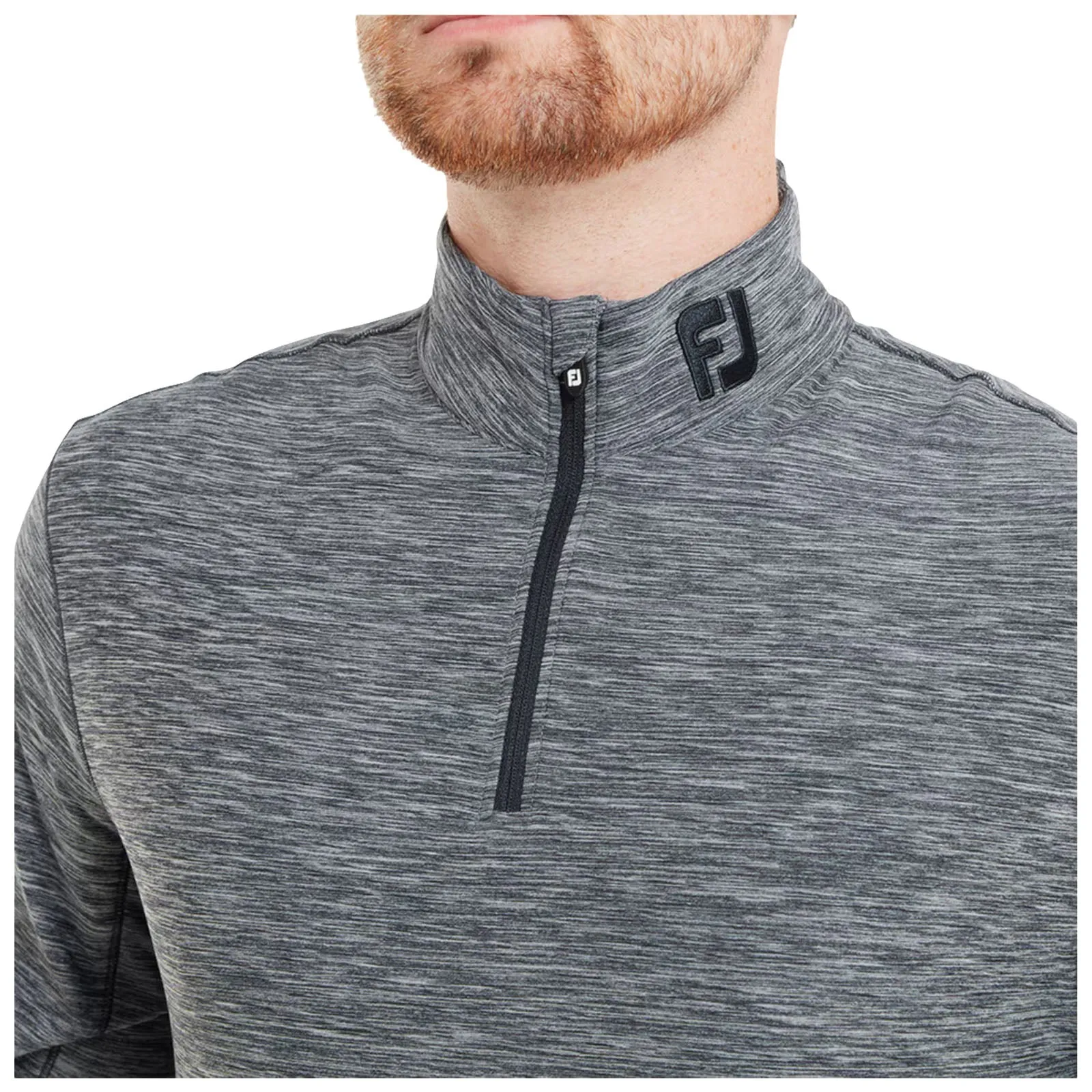 FootJoy Mens Space Dye Chill-Out Half Zip