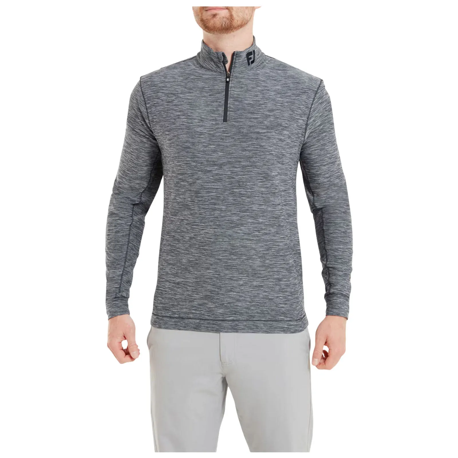 FootJoy Mens Space Dye Chill-Out Half Zip