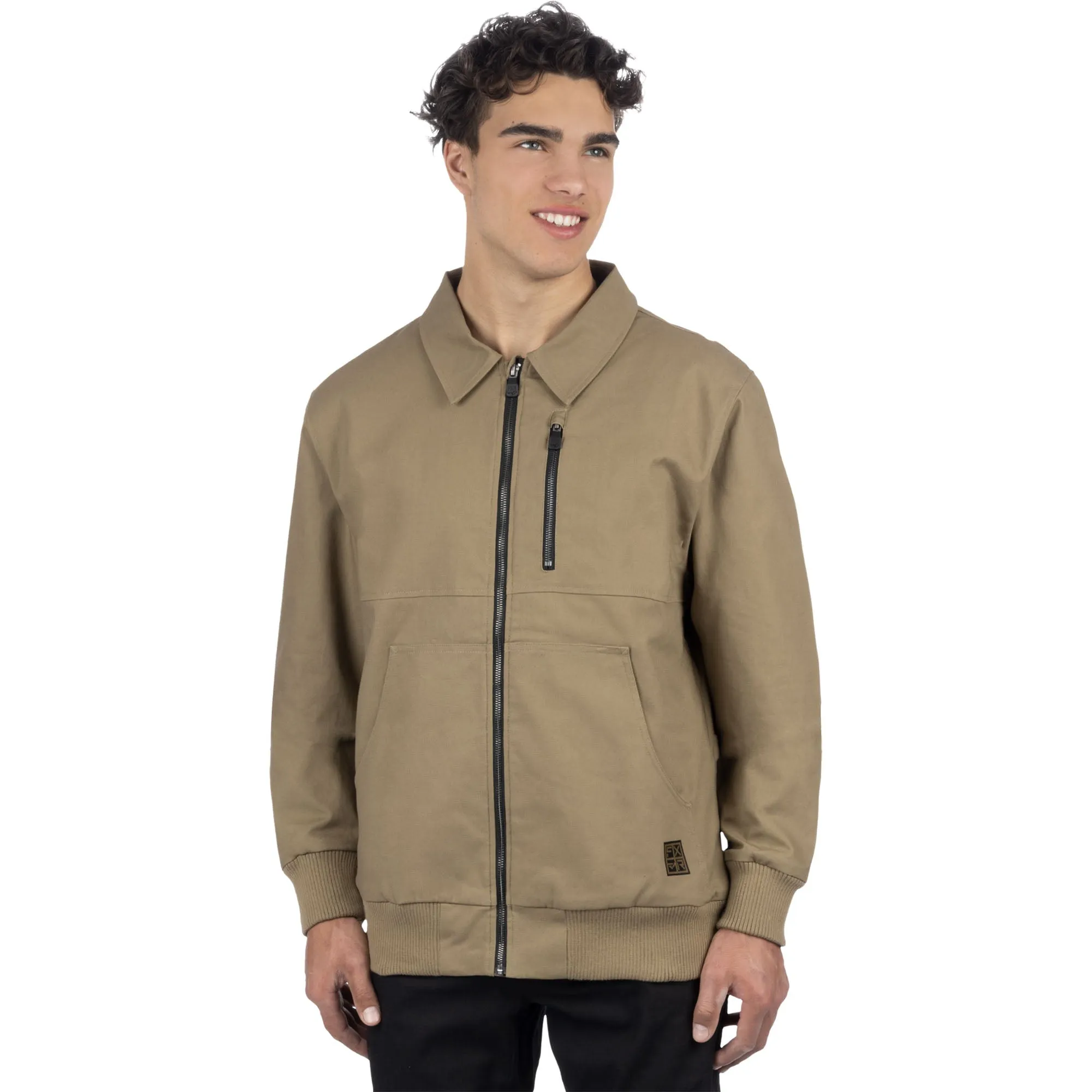 FXR Tackle Canvas Jacket Canvas Beige