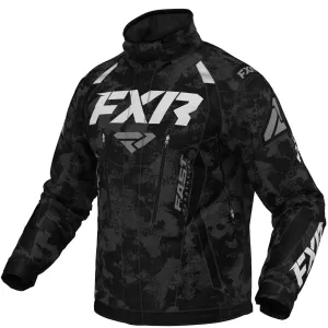 FXR Team FX Snowmobile Jacket Black Camo
