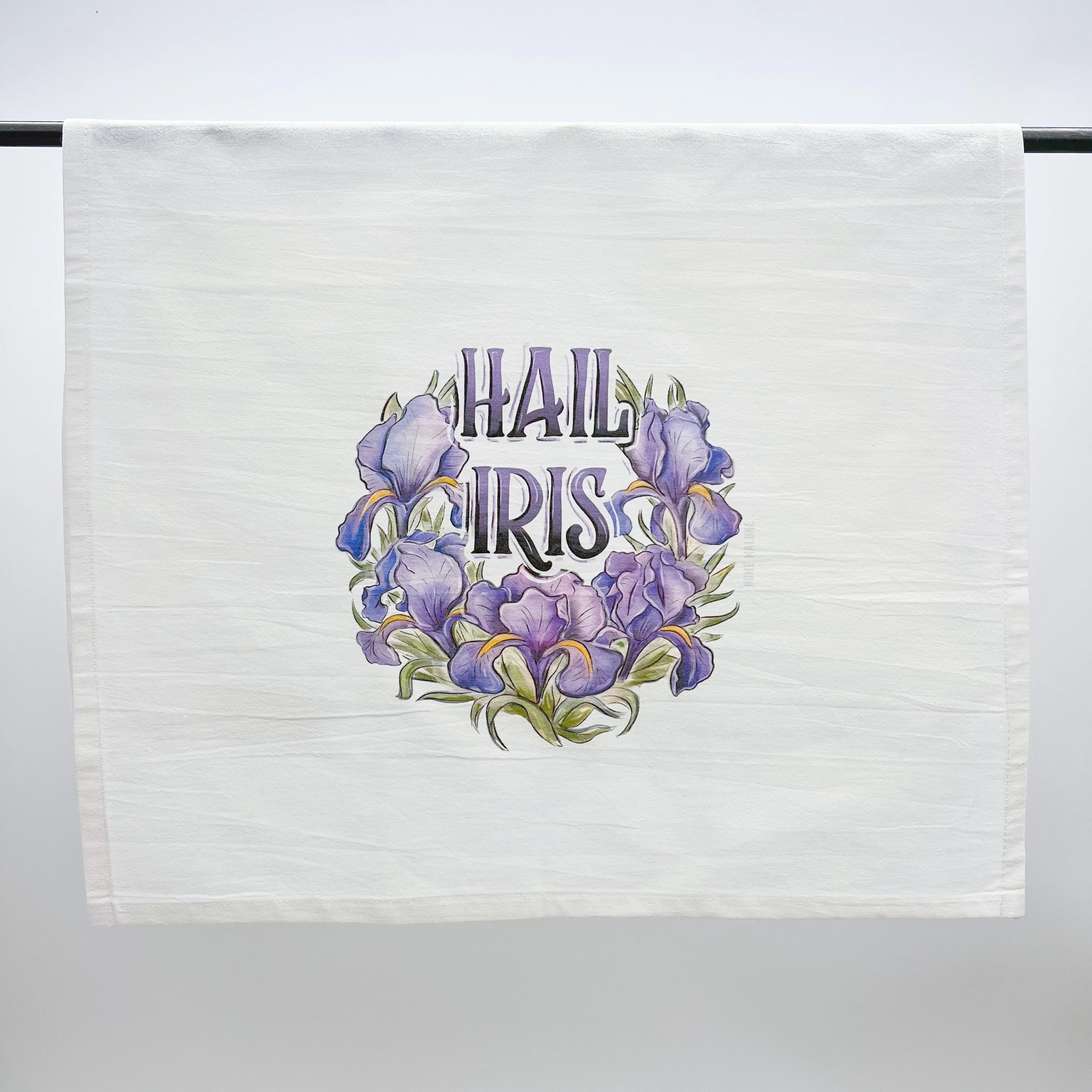 Hail Iris Flowers Towel
