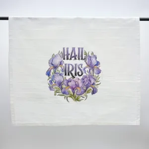 Hail Iris Flowers Towel