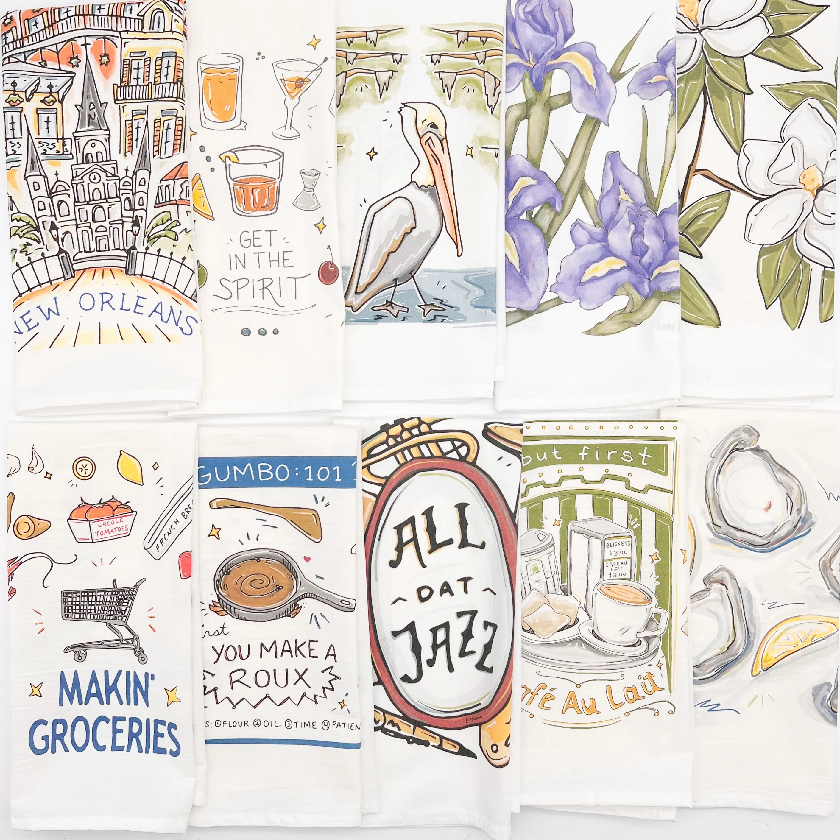Hail Iris Flowers Towel