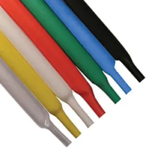Heat Shrink Tubing Pico 1/16" Inside Diameter Black 2:1 Single Wall Heat Shrink Tube 656' ft Spool