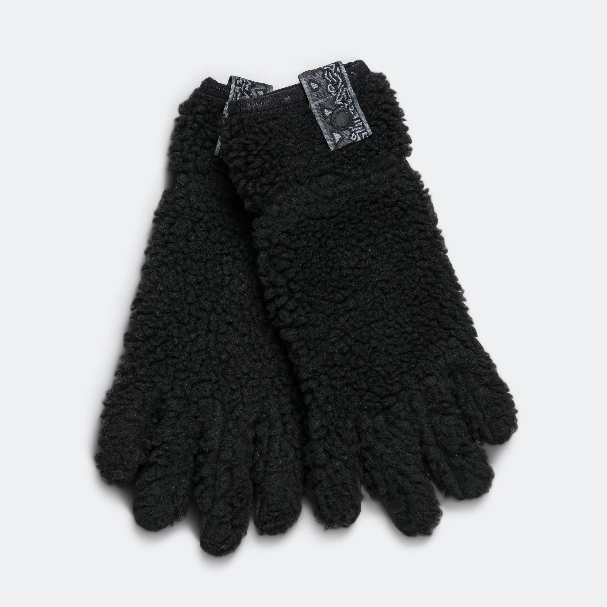 JQ Tape Fleece Glove x and wander - Black