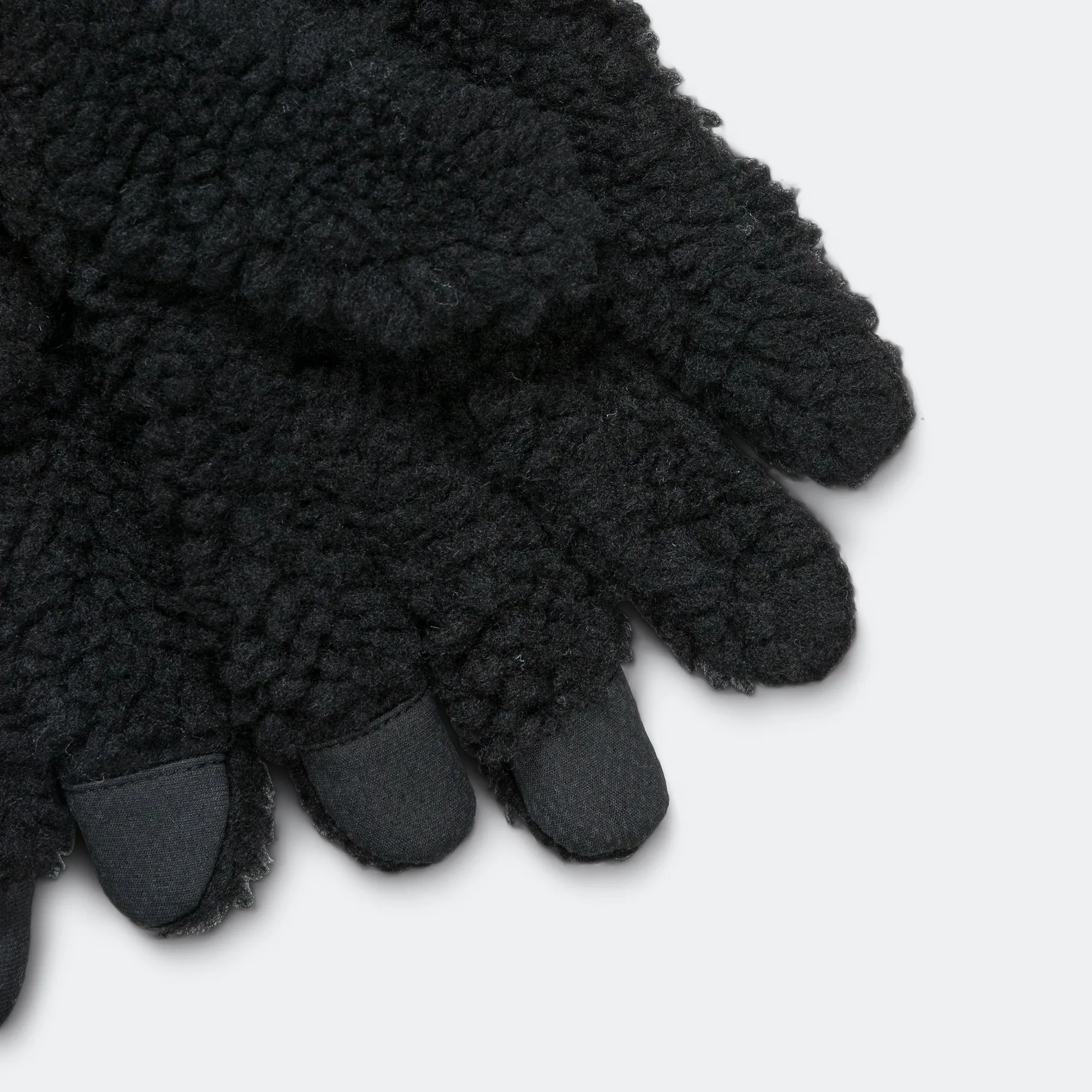 JQ Tape Fleece Glove x and wander - Black