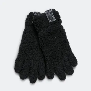 JQ Tape Fleece Glove x and wander - Black