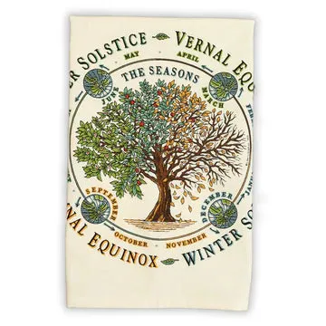 Liberty Graphics Natural Tea Towel