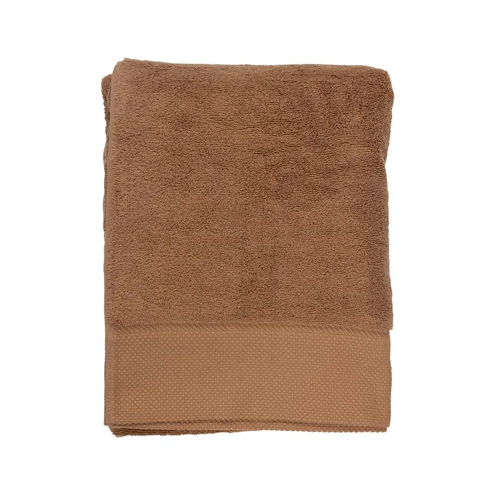 Luxor Hand Towels in Burnt Fudge, Limestone, Liquorice or Snow
