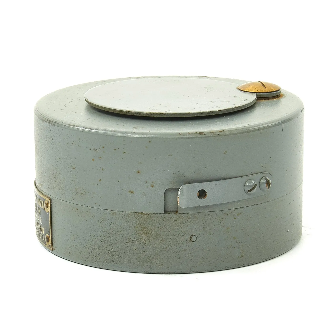 Original WWII USAAF 1942 Hamilton AN5740 G.C.T Navigator Pocket Watch with Carry Case and Box