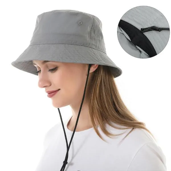 Outdoor Sunshade Solid Color Beach Sunscreen Fisherman Hat 54768514C