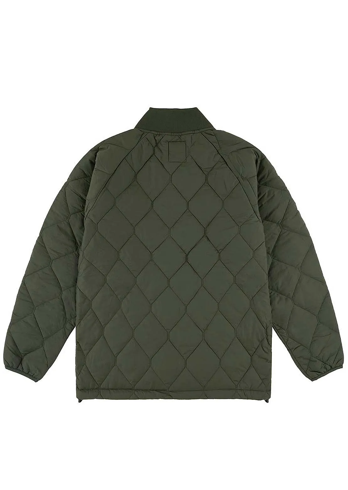 Souvenir Unisex Insulated Henley Quilted Mid Layer Jacket