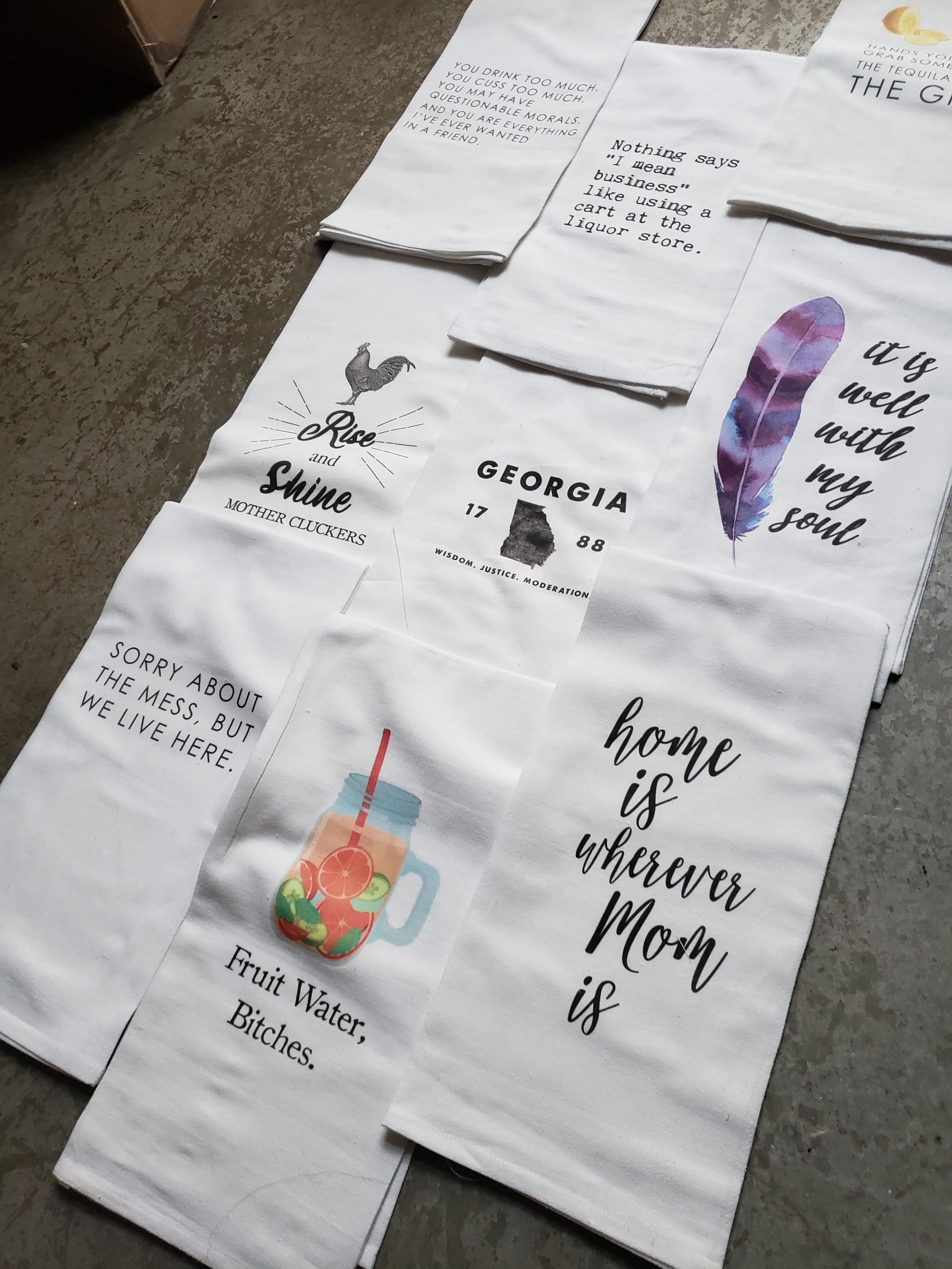 Tea Towel - Shalom Y'all