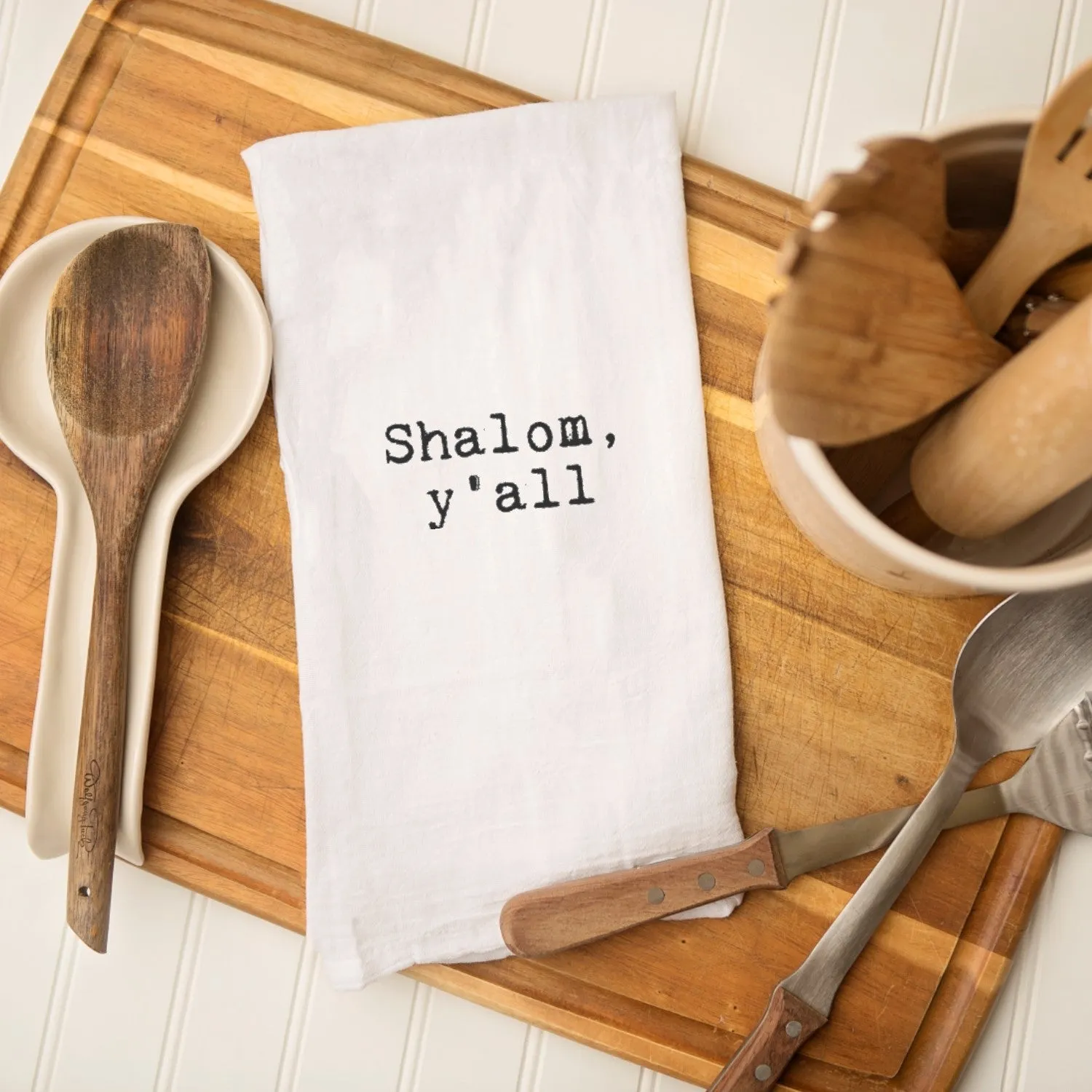 Tea Towel - Shalom Y'all