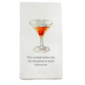 This Cocktail Tastes Like... Kitchen Towel