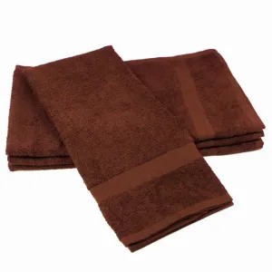 Toro Blu Large Size Hand Towel 500 GSM for Men & Women,140x70cm (Brown)