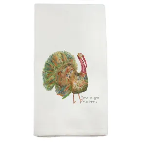Turkey Time to Get Stuffed Kitchen Towel