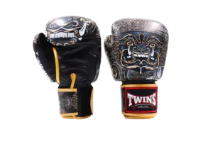 Twins Special Fancy BOXING GLOVES FBGVL3-63 Black