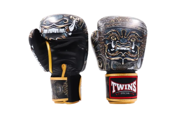 Twins Special Fancy BOXING GLOVES FBGVL3-63 Black