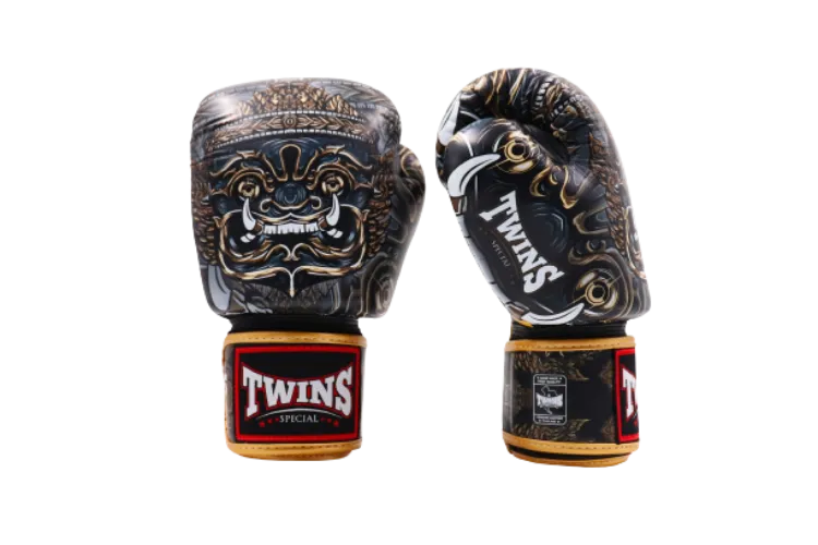 Twins Special Fancy BOXING GLOVES FBGVL3-63 Black