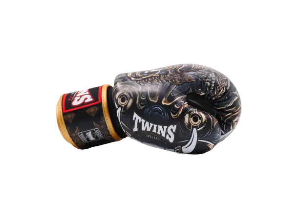 Twins Special Fancy BOXING GLOVES FBGVL3-63 Black