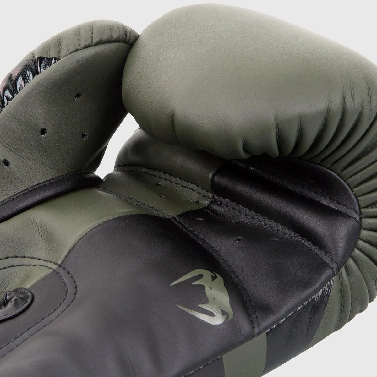 Venum Elite Boxing Gloves Khaki/Black
