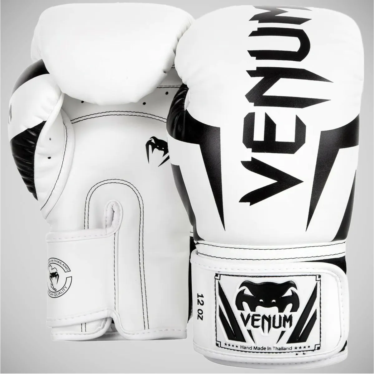 Venum Elite Boxing Gloves White/Black