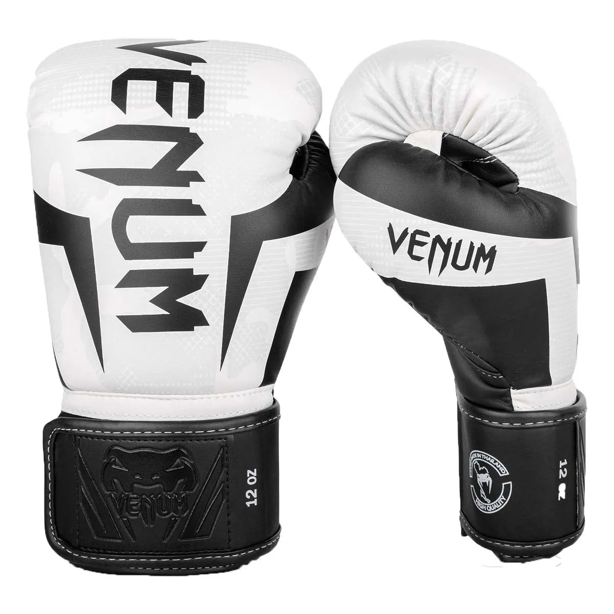 Venum Elite Boxing Gloves White/Camo