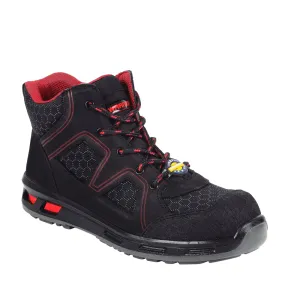Warrior Red Fiber Glass Toe Industrial Safety Boots for Men ENVY NEPTUNE BOOT By Liberty