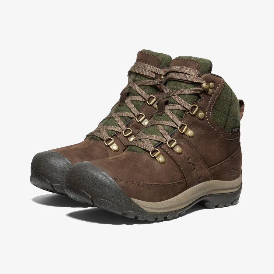 Women's Kaci III Winter Mid Waterproof (Dark Earth/Green Plaid)