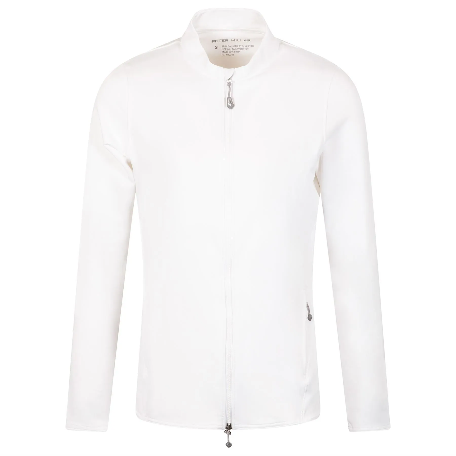 Womens Katy Full Zip Mid Layer White - 2025
