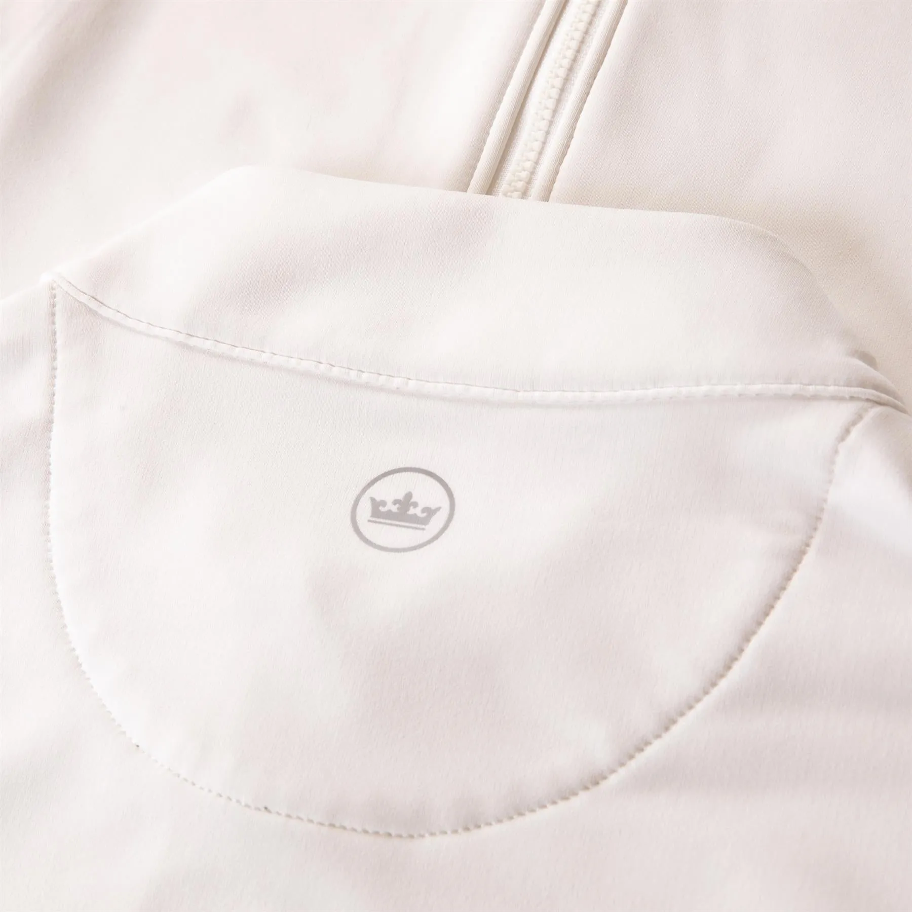 Womens Katy Full Zip Mid Layer White - 2025