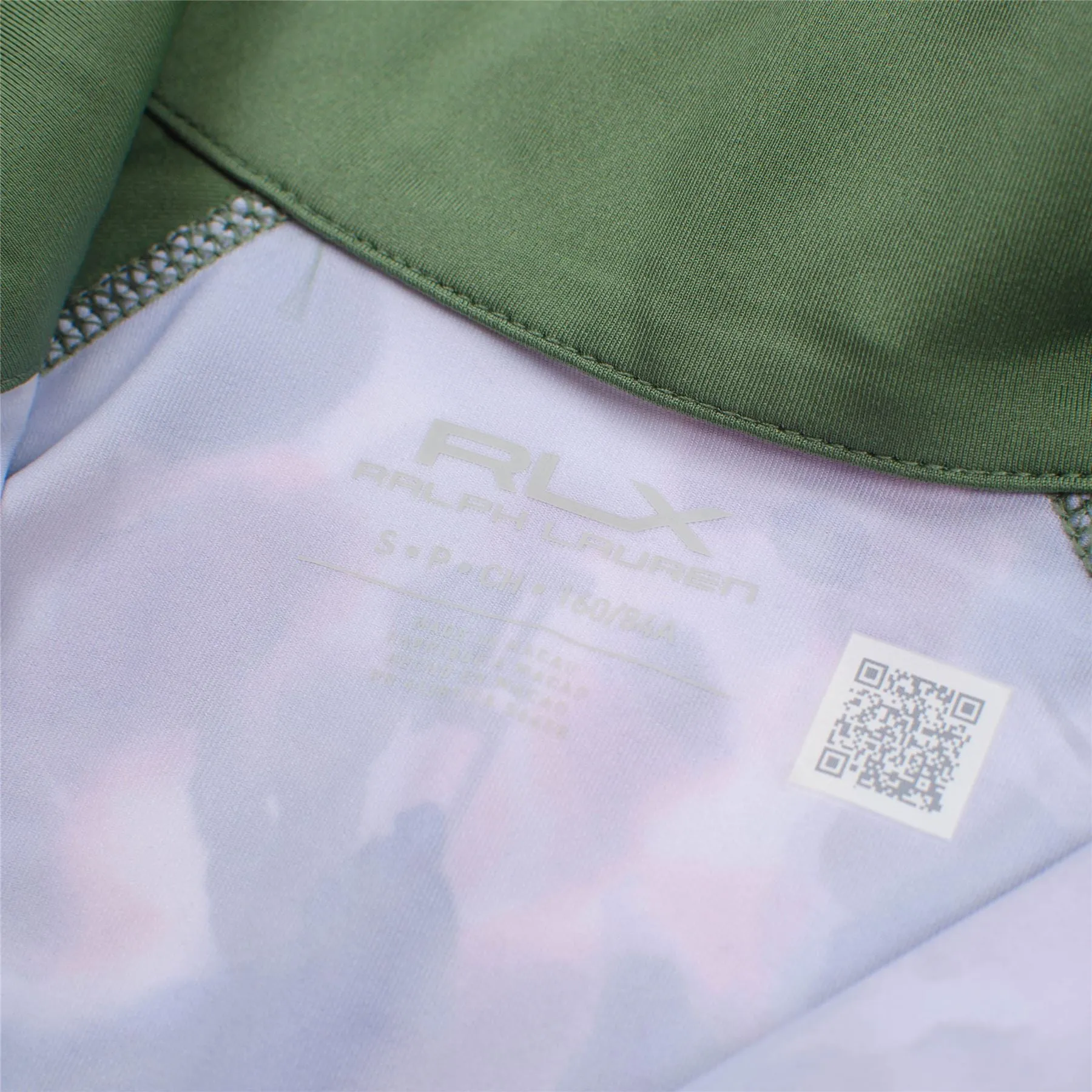 Womens RLX Print LS Quarter Zip Mid Artist Abstract Camo - AW22