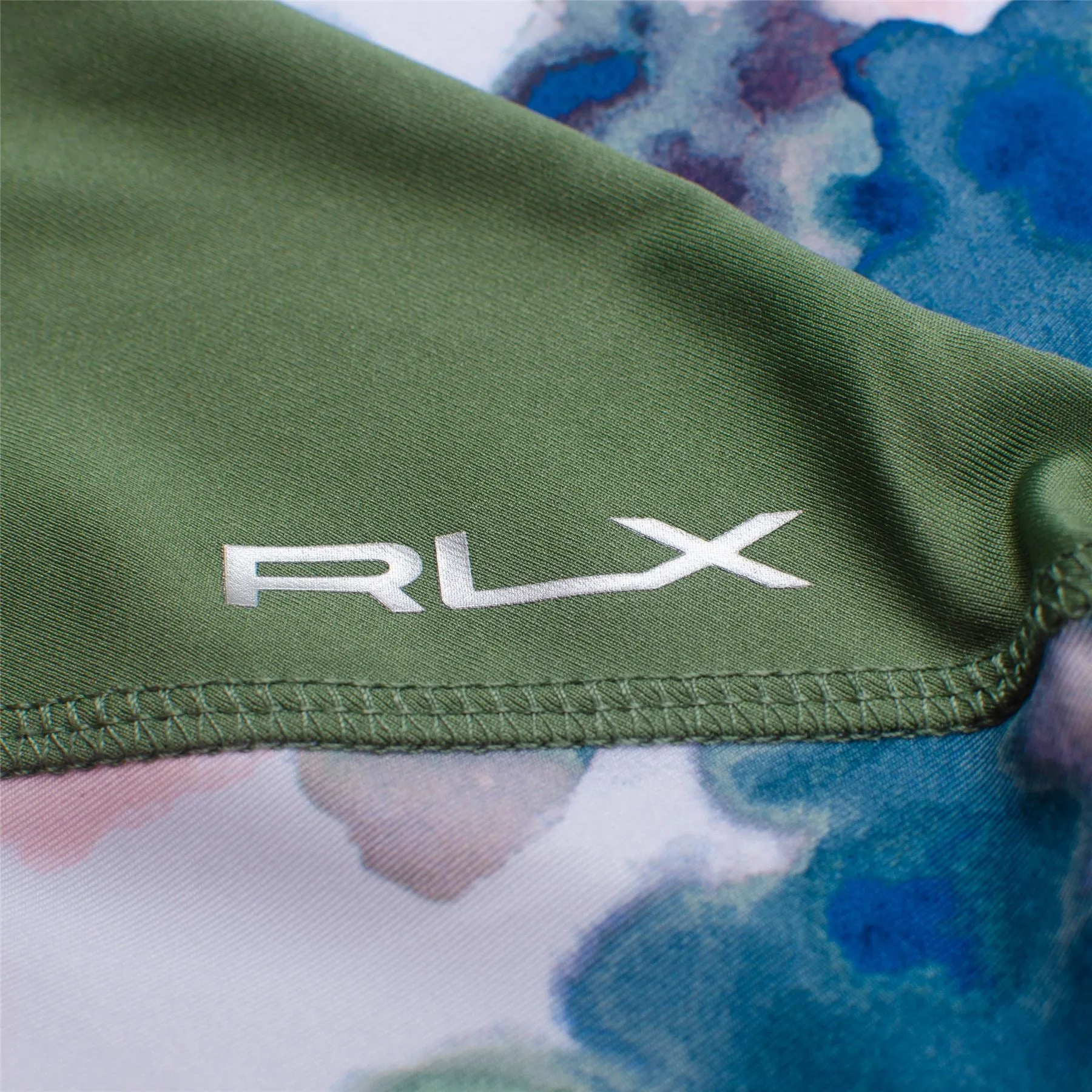 Womens RLX Print LS Quarter Zip Mid Artist Abstract Camo - AW22