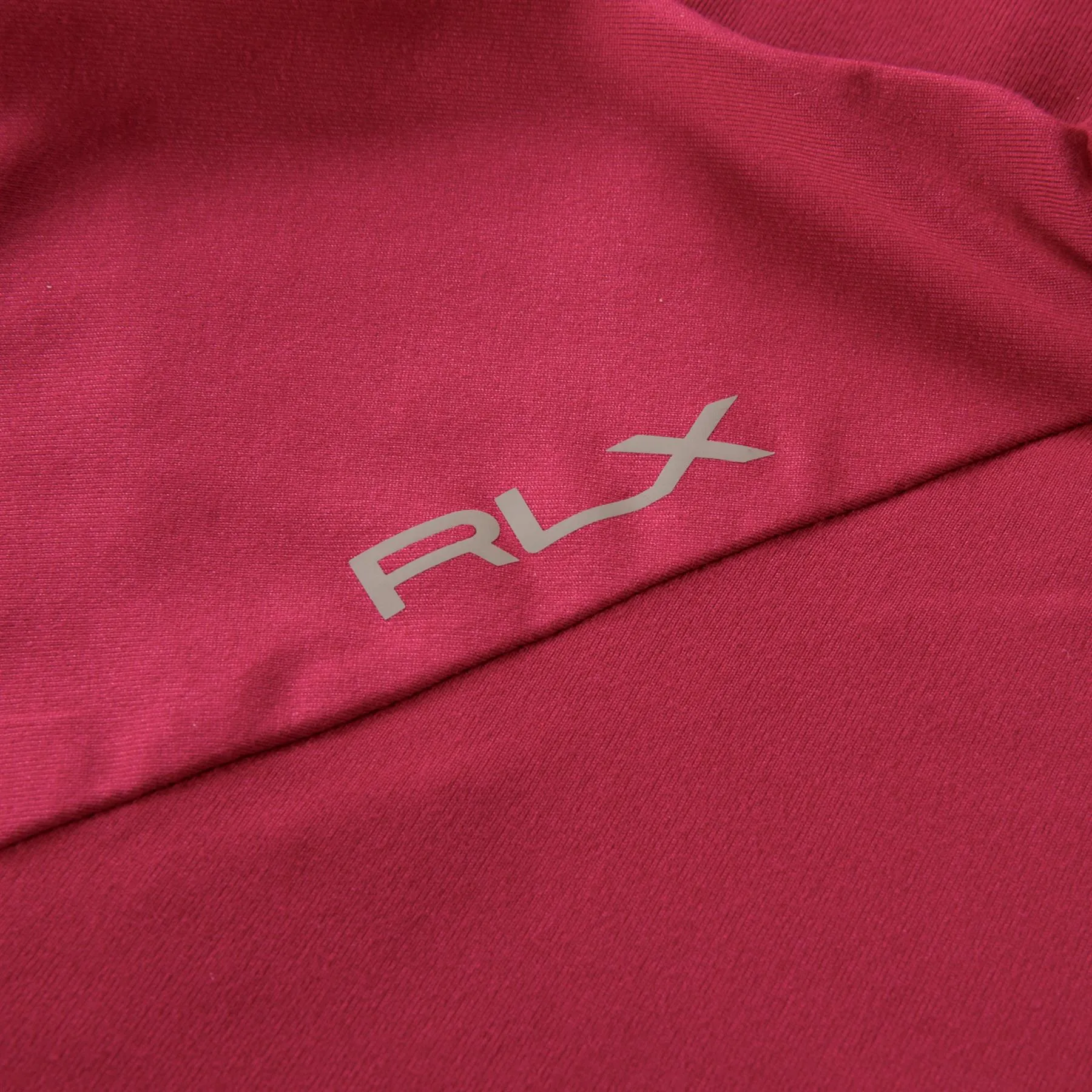 Womens RLX Stretch Jersey Quarter Zip Fuchsia Berry - AW24